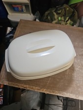 Vintage Tupperware 3 pc Vegetable Rice Microwave Steamer 1274-3, 1273-5, 1275-2 picture