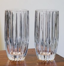 2 Vintage  Mikasa Park Lane Hand Cut Highball Glasses Discontinued Germany picture