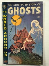 World Around Us #24: The Illustrated Story of Ghosts VG- Classics Comics 1960 picture