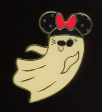 2024 HKDL Hong Kong Halloween Time Cutie Ghosts Mystery Minnie Mouse Disney Pin picture