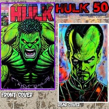 Hulk 50 BossKong Original Art Sketch Cover 1/1  Hulk  / Leader  picture