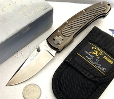 Gigand RARE Fred Carter Drop Pt ATS34 Steel 7.7/4.5/3.2