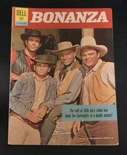 Bonanza (1962) #01070-207 Family TV Photo CVR Greene Landon Blocker Roberts  FN+ picture