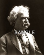 1909 MARK TWAIN Definitive PHOTO (139-w ) picture