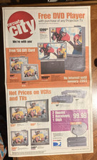Vintage 2002 Circuit City Retail Circular Sale Ad January Obsolete Tech Media picture