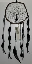 Hand Made Native American Dream Catcher  authentic materials artisan art picture