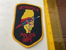 Metropolis Illinois Police Dept. collectable patch  new full size picture