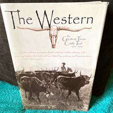 The Western: Greatest Texas Cattle Trail by Cyndi & Margaret Kasinger Signed picture