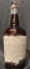 Wyeths Liquid Malt Extract antique Bottle picture