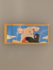 1980s Kinnikuman Muscle Bald Wrestler Blue Background Japanese Fridge Magnet picture