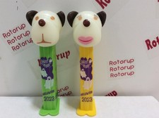 PEZ Barky and Barkina Halloween 2023. 100 sets made. glow in the dark heads picture