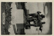 Rare Lumberman's Monument Postcard - East Tawas, MI - RPPC 1943 picture