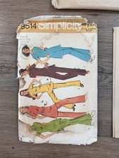 Vtg 1970s Simplicity 9514 Tunic & Pants Sewing Pattern Size 10 Bust 32.5 UNCUT picture