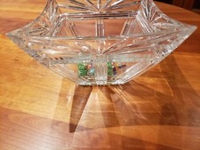 Great Art Deco style Crystal vase, ca. 1990s, 8