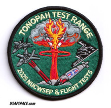 USAF TONOPAH TEST RANGE Nuclear Weapons-B61-12-2025 FLIGHT TEST NUCWSEP PATCH picture