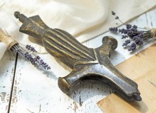 Antique Brass Sword Handle Hilt Original Old Hand Crafted picture