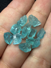 20.90 carats Natural Paraiba colour facet rough Appetite picture