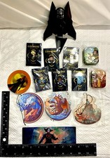 Brandon Sanderson Cosmere DragonSteel Lot Of 6 Pins , Stickers, Art And More picture