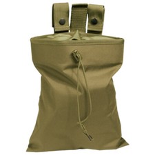 Tactical Patrol Empty Shell Ammo Magazine Drop Pouch Airsoft Webbing Coyote Tan picture