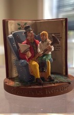 Vintg RUSS BERRIE A Christmas Carol Scrooge Figurine #13980 for Klein's Hallmark picture