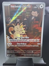 Pokemon Tcg Destined Rivals Team Rocket's Meowth  203 182 picture