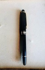 Vintage Montblanc Meisterstuck 163 Classique Rollerball Pen Black Gold W-Germany picture