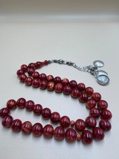 مسباح فاتوران نش ذهب مع الكسّار وشرّابة فضة عيار ٥٠٠. Faturan rosary in natural picture