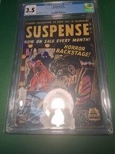Suspense 16 CGC 3.5 1952 Atlas Comics Rare Stan Lee Horror Story Pre-Code Golden picture