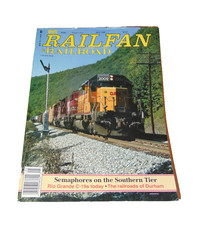 VINTAGE Railfan & Railroad Magazine MAY 1995 THE RAILROADS OF DURHAM Railroad picture