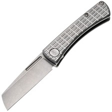 American Bladeworks Slip Joint Gray Frag Titanium Folding MagnaCut Knife WFRAG picture