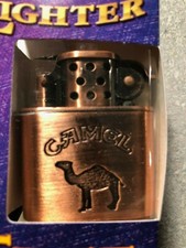 Camel Vintage Flip Style Cigarette Lighter Bronze New in Original Package picture
