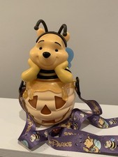 🎃2026 Disney Parks Winnie the Pooh Hunny Bee Halloween Light Up Sipper - READ🎃 picture