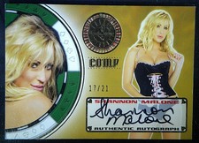 Bench Warmer Gold Edition Shannon Malone COMP Roulette Auto 17/21 Short Print picture