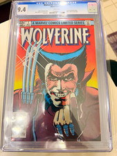 Marvel Wolverine Limited Series #1 CGC 9.4 Bronze Age 1982 1st Edition picture