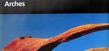 Arches National Park Utah National Park Service Unigrid Brochure Map picture