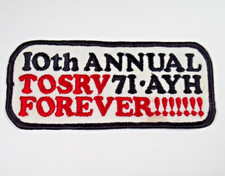 TOSRV 1971 Tour of Scioto River Valley American Youth Hostels Vintage Patch picture