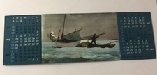 Vintage 1959 J.L. Clark Manufacturing Co. Tin Litho Advertising Calendar Metal picture
