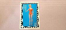 Barbie Fashion Card #36 Swirl Ponytail Barbie in Bathing Suit 1964 picture