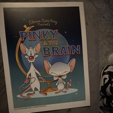 Pinky and the Brain Poster Paper Print Single Piece Pinky The Brain picture