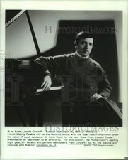 1987 Press Photo Murray Perahia featured on Live from Lincoln Center, on PBS. picture