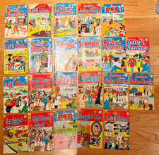 Vintage Archie Comics Lot of 22 Betty Veronica Jughead PEP Laugh 1960s 70s picture