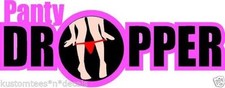 Panty Dropper Funny Rude Vinyl Decal Sticker Emblem Car 9