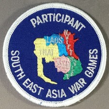 Participant South East Asia War Games Vietnam, Laos, Cambodia Thailand patch picture