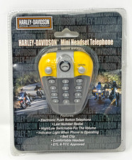 Harley Davidson Mini Headset Telephone Fuel Tank Shaped TeleMania 2002 Unopened picture