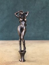 Nude In Boots Pipe Tamper, Solid Fine Pewter picture
