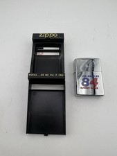 Vintage 1984 Los Angeles Summer Games Polish Chrome Zippo Lighter READ picture