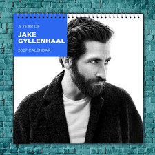 Jake Gyllenhaal 2027 Wall Calendar 12 Month Celebrity Photo Fan Collectible picture