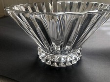 Rosenthal Lead Crystal Bowl 10” Blossom Pattern Signed and Made in Germany picture