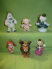CVS 1999 Rudolph The Island of Misfit Toys 6 Ornaments ELEPHANT Moonracer DOLL + picture
