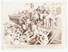 D Day Invasion American Troops 1944 Original Press Photo WWII picture